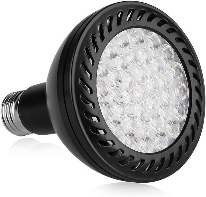 ele ELEOPTION Pack of 2pcs PAR30 LEDs Spot Light Bulb Spotlight 36W LED Bulbs Long Neck E26/E27 Base Lumen 6000K Warm White Light Bulbs 45 Degree Beam Angle - Image 5