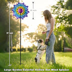 Large Wind Spinners Outdoor 82.8 Inch,Wind Spinner for Yard & Garden - Image 2