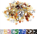 Mr. Fireglass 10 lbs Blended Fire Glass, 1/2 Inch, Gold+Platinum+Copper by Mr.+Fireglass