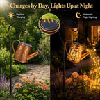 Solar Watering Can Light, LED String Lantern, Cardinal Outdoor Garden Decor - Image 4