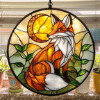 Celestial Fox Acrylic Suncatcher - Image 4