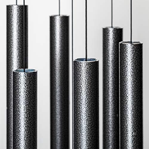 Corinthian Bells by Wind River - 44 inch Silver Vein Wind Chime for Patio, Backyard, Garden, and Outdoor Decor (Aluminum Chime) Made in the USA - Image 2