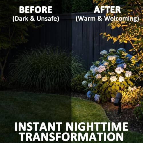 12V AC 3W Landscape Spotlights 200 Lumens 3000K 2 PK - Image 6
