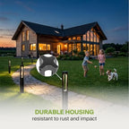 ASD Low Voltage Landscape Lighting, Outdoor Bollard Pathway Lights 5 Color - Image 5