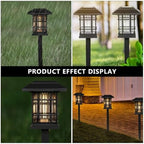 Lurrose Solar Pathway Lamp 4 Piece Set, LED Garden Lawn Lights, IP65 - Image 4