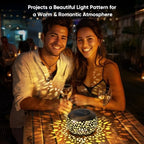 Outdoor Solar Lanterns Patio Decor: 4 Pack Bronze Waterproof Solar Lights - Image 2