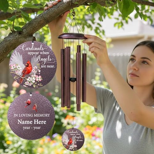 Memorial Wind Chimes for Loss of Loved One/Mom/Dad - Image 3