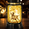 kyoryuger Dalmatian Gifts for Women/Men Dalmatian Solar Lanterns Mom Birthday Spotted Dog Lovers Lantern Pet Loss Firehouse Dog Memorial Lights Solar Garden Decor Yard, Patio,Backyard,Porch Torches by kyoryuger