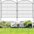 Decorative Garden Fences 32in x 36ft, 15 Pack Outdoor Fencing Animal Barrier Dog Border, Metal Wire Fence Panels for Garden Decor, Flower Bed Edging Borders for No Dig Patio Yard by CASIMR