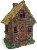 English Tree Cottage Miniature Fairy Garden Resin Figurine by Marshall+Home+and+Garden