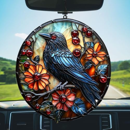 Raven Acrylic Suncatcher - Image 5