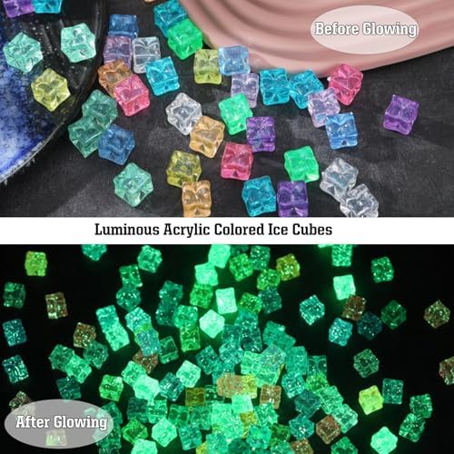 Glow Rocks for Garden, Outdoor Glow in The Dark Stones, 4.4LBs - Image 5