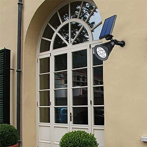Solar Landscape Lights, 4 LED Solar Spotlights 2 in 1 Waterproof Security Light Solar Lights Outdoor for Tree,Patio,Yard (Pink) - Image 6