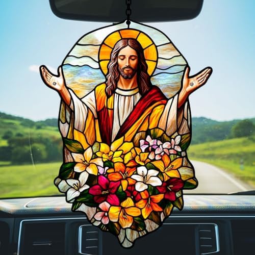 Jesus Acrylic Suncatcher - Image 5