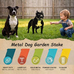 14" American Bully Statue Garden Stake - Image 2