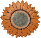 Magnolia Garden 12-Inch Sculpted Sunflower Decorative Stepping Stone – 3D Floral Resin Garden Walkway Tile – Vibrant Amber Flower Outdoor Accent by DicksonsGifts