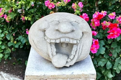 Happy face Figure Face Statue Outdoor or Indoor Decor Laughing face Sculpture - Image 2