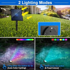 T-SUN Solar Pond Lights RGB, Solar Underwater Pond Lights Color Changing - Image 5