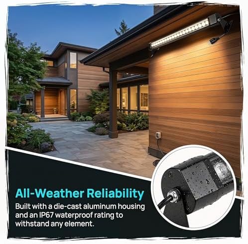 1 Pcs 36W Wall Washer Light 4FT 5000K 120V IP67 Waterproof Plug-in - Image 3