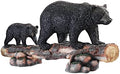 Mother Black Bear and Cub Grand Scale Animal Sculpture by DesignToscano