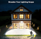 Solar Motion Sensor Light Outdoor, 3 Mode IP66 Waterproof Wall light, 4Pack - Image 4