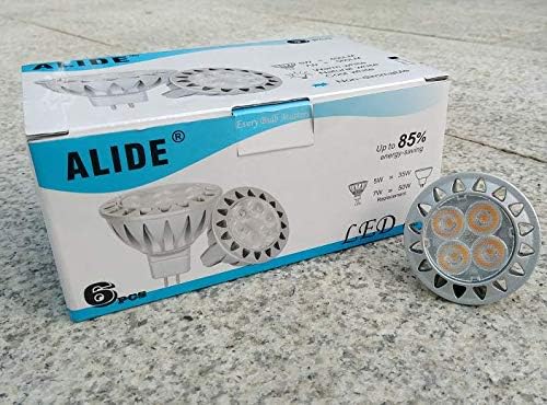 ALIDE MR16 5W Led Bulbs Wide Beam Angle 60° Degree 2700K Soft Warm White - Image 5