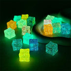 Glow Rocks for Garden, Outdoor Glow in The Dark Stones, 4.4LBs by LIANJINLIU