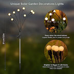 ASMAD Solar Lights Outdoor(6 Pack-48 LEDs),Solar Garden Lights,Fairy Lights - Image 4