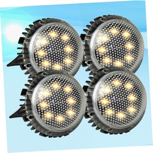 4pcs LED Solar Street Ground Lamp for Outdoor Landscape Lighting - Image 5