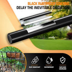 32 Panels Animal Barrier Fence No Dig, 32ft(L) X 13in(H) 1.2in Gap Rabbit Fences Ground Defense Border Small Metal Fencing, Dog Blocker Under Barriers for Garden, Flower Bed, Patio - Image 4