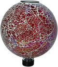 Sunnydaze Solar Gazing Ball for Garden, Pearl Pink by SunnydazeDecor