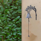 Charming Cast Iron Door Knocker with a Bird Design, Wall Hanging Bell, Rustic Farmhouse Decor, Vintage Style Dinner Bell, Perfect for Outdoor Indoor Garden Home - Image 2