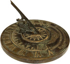 NauticalMart Colonial Sundial Solid Brass with Let Others Tell of Storms and Shower, I'll Only Mark Your Sunny Hours Sundial Outdoor Sundial Gift A Great Present for Friends, Couples, Parents - Image 3
