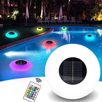 Solar Light Floating Pool Waterproof Outdoor Solar Garden Lights Remote Control Led Lights for Swimming Pools Party Decoration(Four Leaf Clover) - Image 3