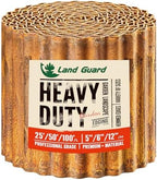 Land Guard Corrugated Garden Edging Border, 12" x 50' Landscape Paver Edging, Tall Landscape Edging, Fence for Garden, Flower Bed, Lawn and Landscape Edging (Rusty) by LandGuard