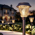 XMCOSY+ Solar Garden Lights Outdoor 6 Pack, Warm White Landscape Lighting by XMcosy