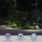 LEONLITE 3CCT LED Bollard Landscape Pathway Light, 43" 14W/19W/24W Adjustable Watts, 120V-277V Bundle 3CCT LED Bollard Landscape Pathway Light, 42" 14W/19W/24W Adjustable Watts, 120V-277V - Image 3