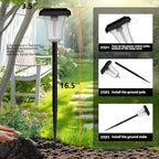 Swingers Solar Lights Outdoor, LED Solar Torch Lights with Flickering Flame - Image 3
