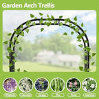 Heavy Duty Garden Arch Arbor Trellis 94.5" H*63" L(16MM Pipe) - Image 6