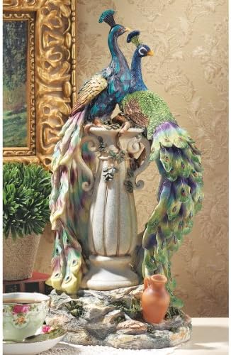 Design Toscano Peacocks in Paradise Statue - Image 2