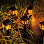 Solar Outdoor Villa Garden Courtyard Lights, House Landscape Lights, Flame Lights, Automatic on - Image 3