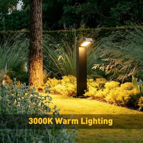 Landscape Path Lights IP65 Waterproof Bollard Light Outdoor Led Landscape Lighting for Commercial Garden Walkway Lawn Lamp 3000K LED Modern Pathway Lamp - Image 6