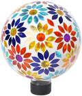 VCUTEKA Gazing Ball, 8" Glass Gazing Balls Sphere for Garden Outdoor Decor by VCUTEKA