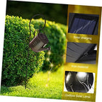 Solar Watering Can with LED Lights Decorative Solar Garden Lights for Outdoor Use Iron Art Design for Patios and Lawns 1 Piece - Image 7