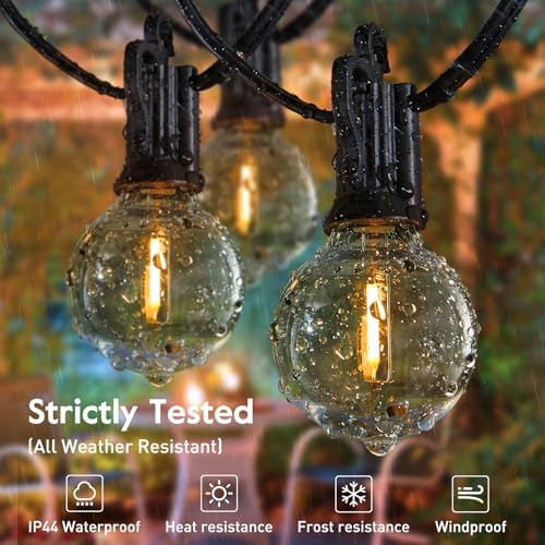 Brightown Outdoor String Lights, 35FT with 30 Bulbs, Waterproof Connectable - Image 4