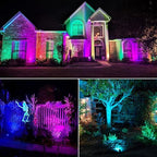 SUNVIE RGBW Landscape Lighting Kit with 300W Transformer, Waterproof, 12PCS - Image 6