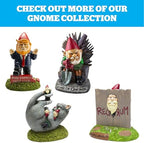 Angry Little Garden Gnome Statue, Outdoor Lawn & Yard Home Defender, Combat Figurine Sculpture Decorations, Funny Housewarming Gag Gift - Image 6