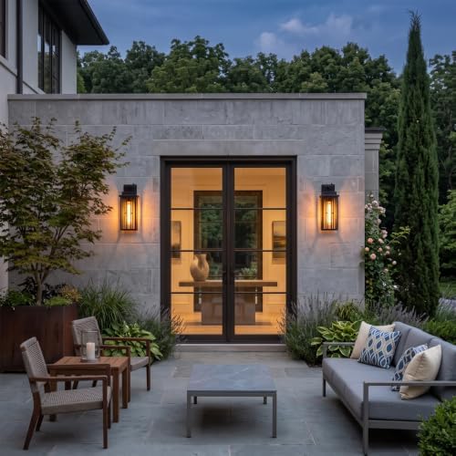 2-Pack Outdoor Wall Sconce, 15”Dusk to Dawn Wall Lights - Image 7