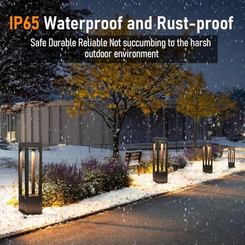 Landscape Pathway Lights for Outdoor Lamp Post Lanterns,23.62In Path Light - Image 4