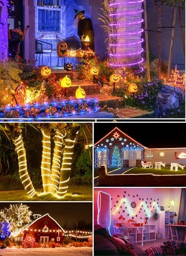 Brightown Solar String Lights Outdoor Waterproof, 39FT 100LEDs, Multicolor - Image 7